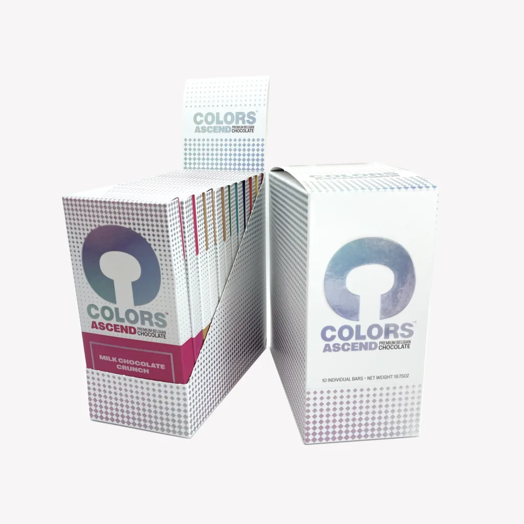 Master Coco Assorted Master Case ASCEND Mushroom Chocolate Bars | COLORS